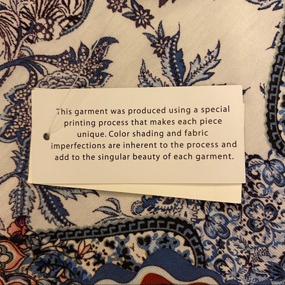 STYLE & CO Floral Print Sheer Flare Sleeve Top - Picture 13 of 13